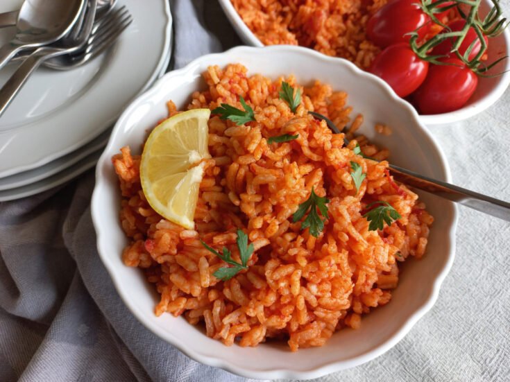 Tomato Pilav, Turkish Tomato Rice